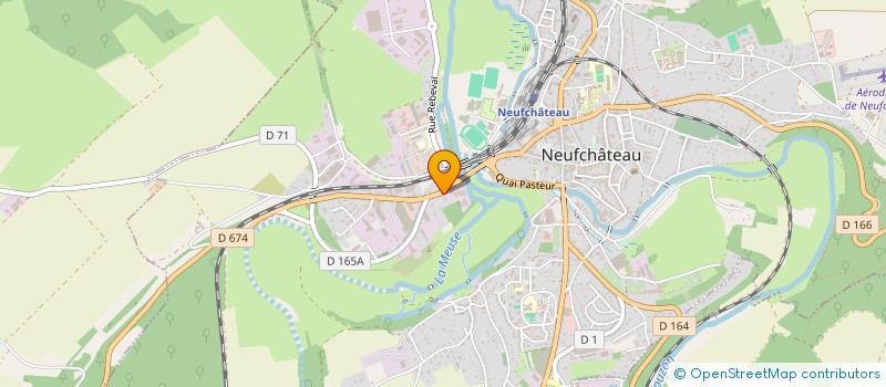 localisation de l'entreprise SAS DE L'OBERLAND à NEUFCHATEAU