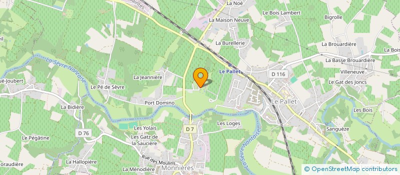 localisation de l'entreprise SAS DE LA GALISS'  BELZ