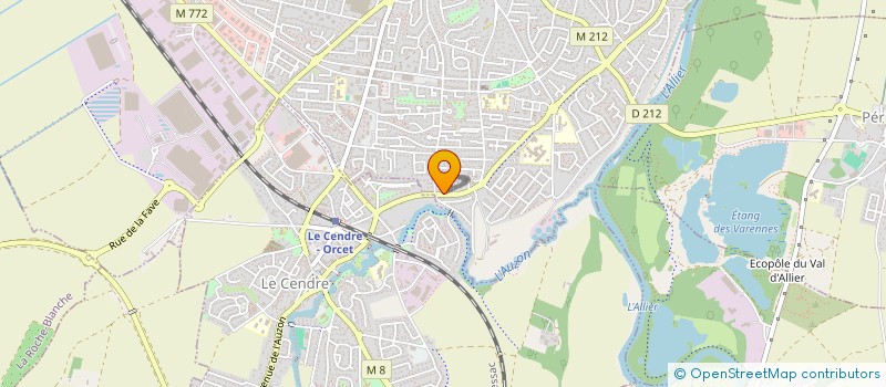 localisation de l'entreprise SAS DE LA LIBERTE  COURNON-D'AUVERGNE