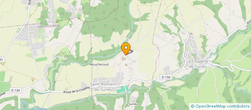 localisation de l'entreprise SAS DE LA LIMONE  SAINT-ROMAIN-DE-SURIEU