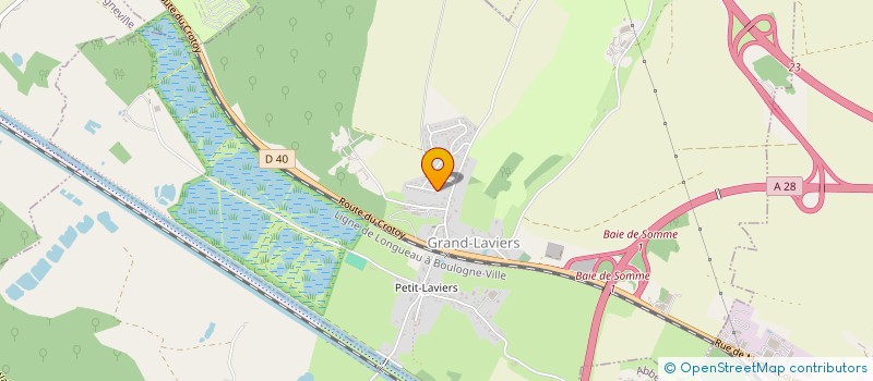 localisation de l'entreprise SAS DE LA MESANGUEVILLE à GRAND-LAVIERS