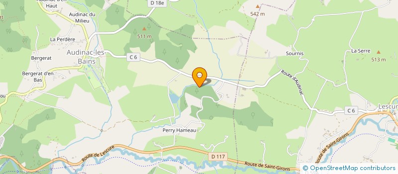localisation de l'entreprise SAS DE LA PIERRE D'ANGLE à MONTJOIE-EN-COUSERANS