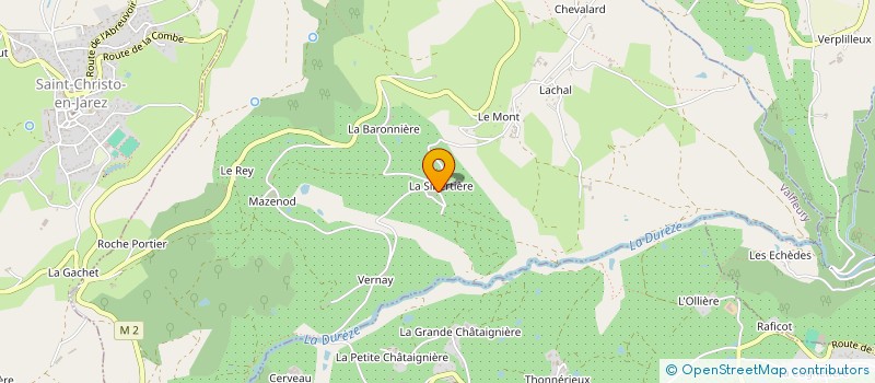 localisation de l'entreprise SAS DE LA SIBERTIERE à VALFLEURY