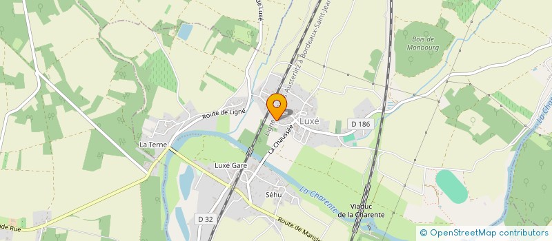 localisation de l'entreprise SAS DE LA SOURCE à LUXE