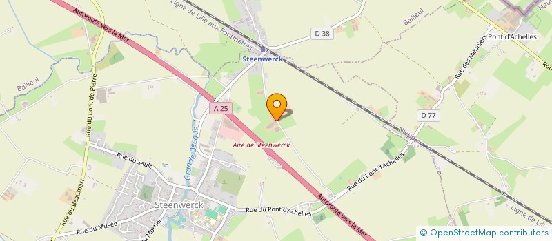 localisation de l'entreprise SAS DE LA STILLEBECQUE à STEENWERCK