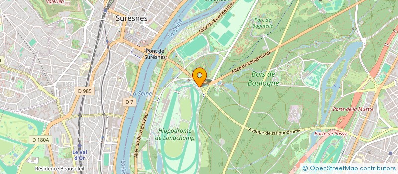 localisation de l'entreprise SAS DE LEGIS  PARIS