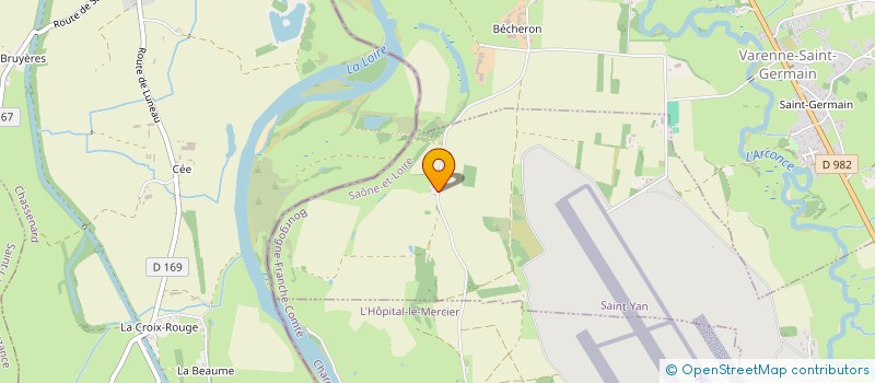 localisation de l'entreprise SAS DE RECY  SAINT-YAN