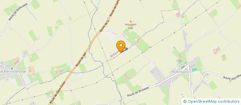 localisation de l'entreprise SAS DE VENUS  BOLLEZEELE