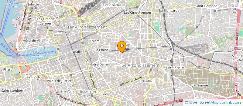 localisation de l'entreprise SAS DE VILLEJUST IMMO  MARSEILLE