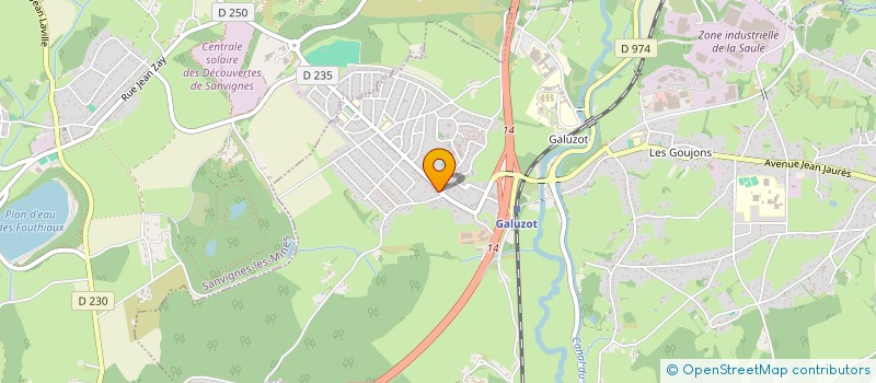 localisation de l'entreprise SAS DEBARNOT à SAINT-VALLIER