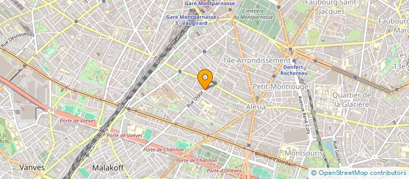 localisation de l'entreprise SAS DEBARRAS DIDOT à PARIS