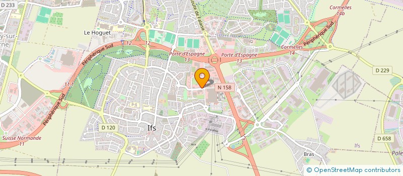 localisation de l'entreprise SAS DEBOUD  IFS