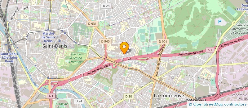localisation de l'entreprise SAS DEBROTH à SAINT-DENIS
