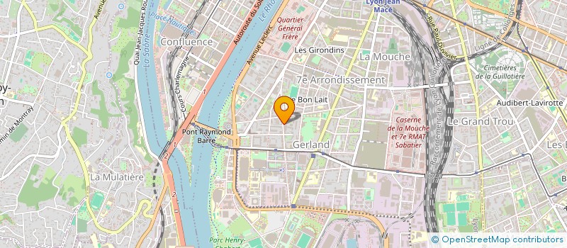 localisation de l'entreprise SAS DECOBAT  LYON