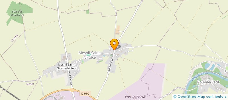 localisation de l'entreprise SAS DEFROLY  Y