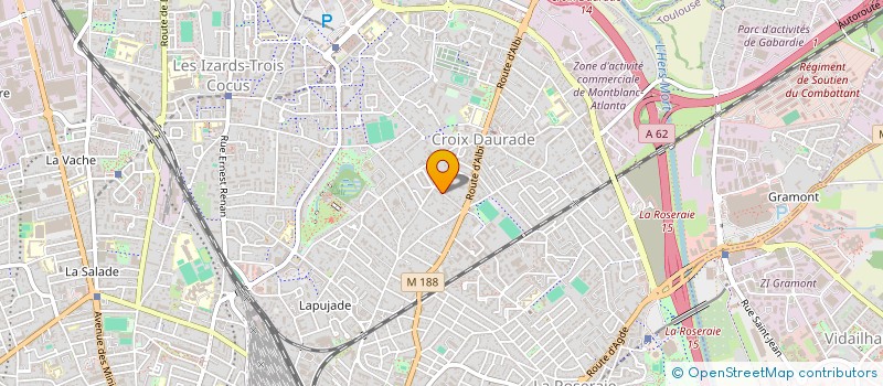 localisation de l'entreprise SAS DELACOURTIE  TOULOUSE