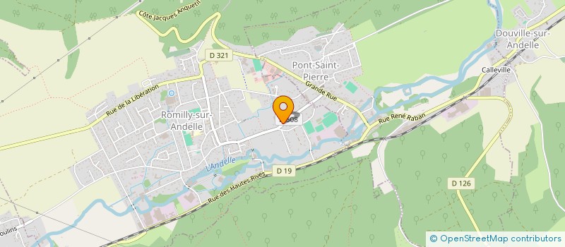 localisation de l'entreprise SAS DELAGRAVE EMSM  ROMILLY-SUR-ANDELLE