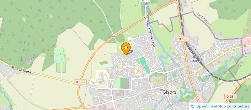 localisation de l'entreprise SAS DELAITRE SN à GISORS