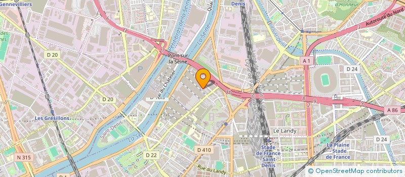 localisation de l'entreprise SAS DELAJON à SAINT-DENIS