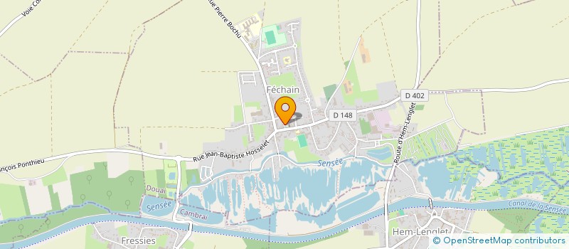 localisation de l'entreprise SAS DELEERS  FECHAIN