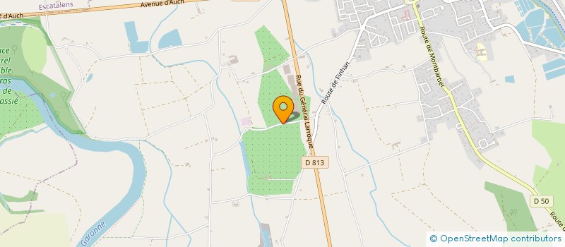 localisation de l'entreprise SAS DELFAU THOMAS  MONTECH