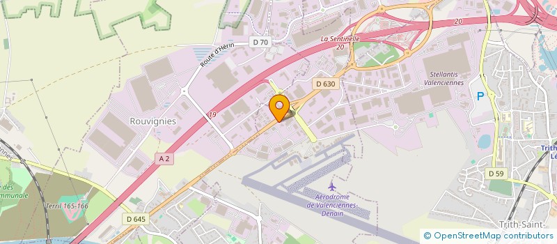 localisation de l'entreprise SAS DELHAYE  PROUVY