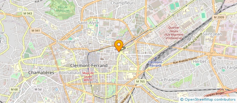 localisation de l'entreprise SAS DELICES DE TUNIS à CLERMONT-FERRAND