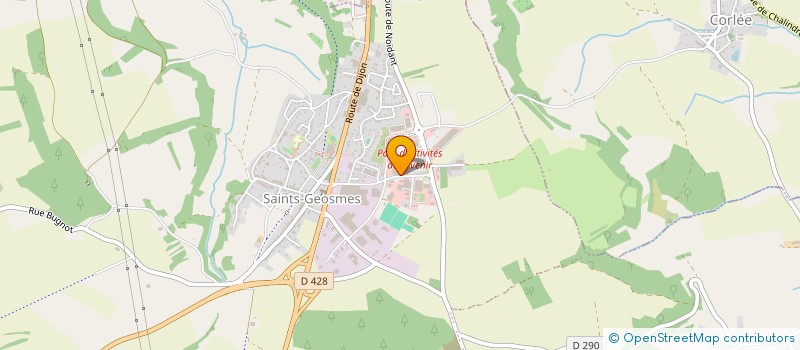 localisation de l'entreprise SAS DELLEO à SAINTS-GEOSMES