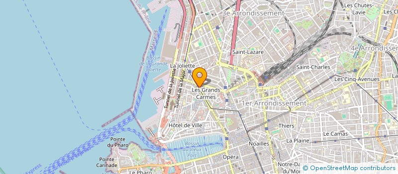 localisation de l'entreprise SAS DELTA à MARSEILLE