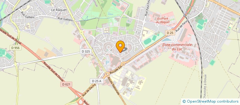 localisation de l'entreprise SAS DELTA H à SIN-LE-NOBLE