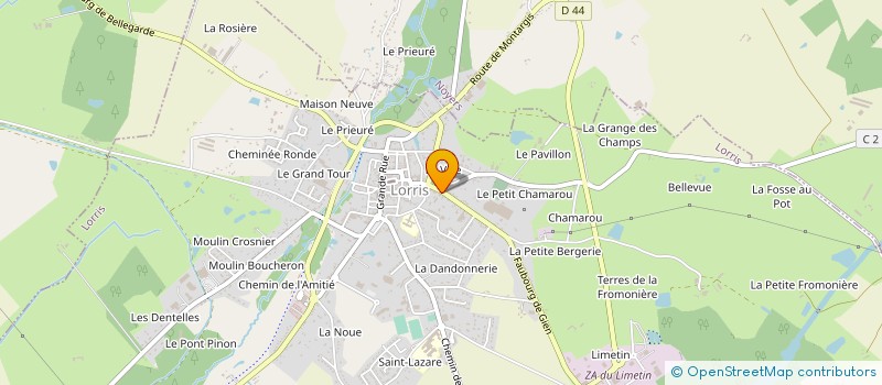 localisation de l'entreprise SAS DELTA PILOTE INGENIERIE à LORRIS