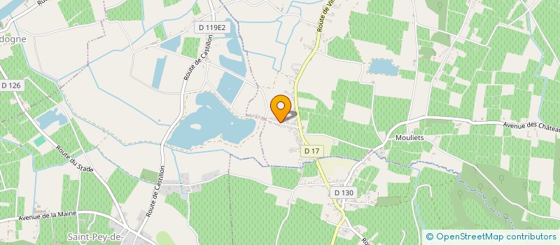 localisation de l'entreprise SAS DELYA à MOULIETS-ET-VILLEMARTIN