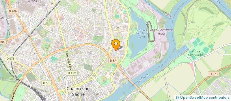 localisation de l'entreprise SAS DEMA BATIMENT à CHALON-SUR-SAONE