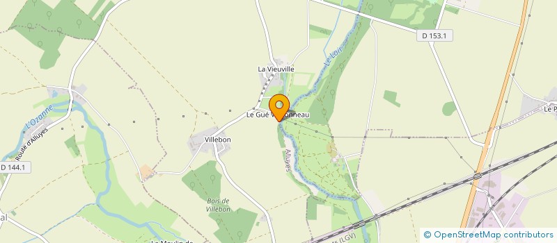 localisation de l'entreprise SAS DEMASMIN à ALLUYES
