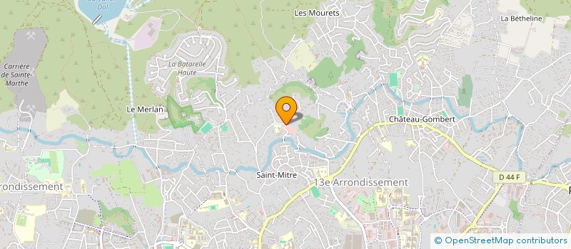 localisation de l'entreprise SAS DEMOLI'FER & METAUX à MARSEILLE