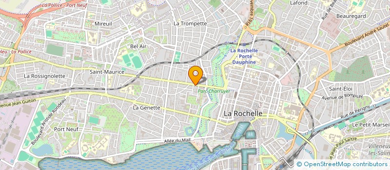 localisation de l'entreprise SAS DENEUXLR  LA ROCHELLE