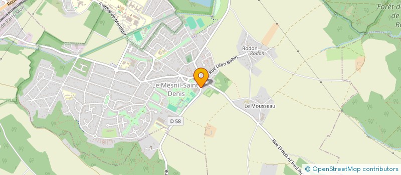 localisation de l'entreprise SAS DENT'R  LE MESNIL-SAINT-DENIS