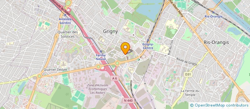 localisation de l'entreprise SAS DENTALGESTION  CHARENTON-LE-PONT