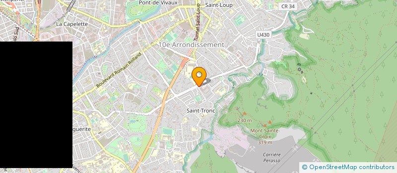 localisation de l'entreprise SAS DENTALITE à MARSEILLE