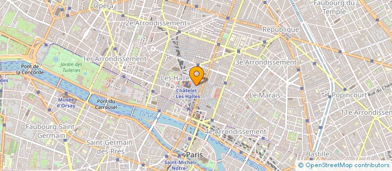 localisation de l'entreprise SAS DENTAPTE à PARIS
