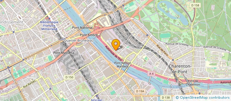 localisation de l'entreprise SAS DENTOGEST  CHARENTON-LE-PONT