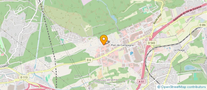 localisation de l'entreprise SAS DEPANNE VOLET à LES PENNES-MIRABEAU