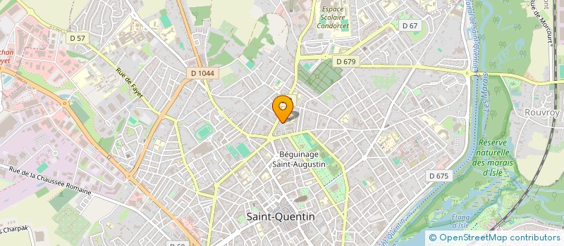 localisation de l'entreprise SAS DEPLET à SAINT-QUENTIN
