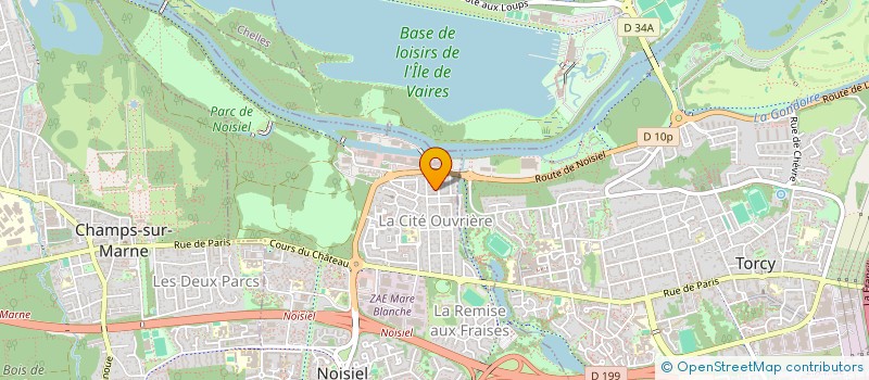 localisation de l'entreprise SAS DERRIEN FREDERICK  NOISIEL