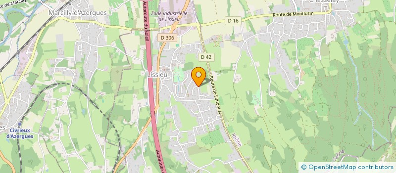 localisation de l'entreprise SAS DES 3 PALISSES à DIJON