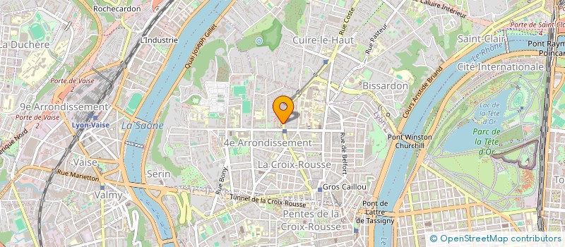 localisation de l'entreprise SAS DES CANUTS à LYON