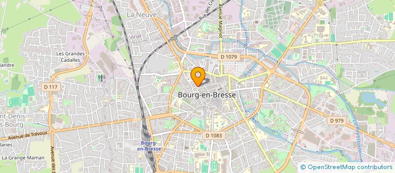 localisation de l'entreprise SAS DES CAVETS  BOURG-EN-BRESSE