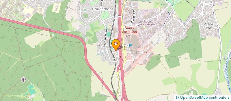 localisation de l'entreprise SAS DES ETABLISSEMENTS PASQUEREAU à HOUDEMONT