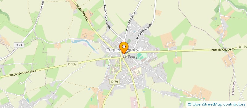 localisation de l'entreprise SAS DES FALAISES  CRIQUETOT-L'ESNEVAL