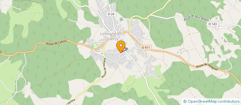 localisation de l'entreprise SAS DES FRENES  LIMOGNE-EN-QUERCY